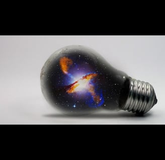 Universe inside a bulb