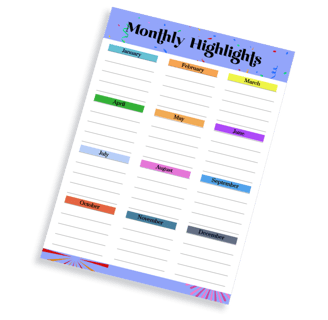 a highlight planner