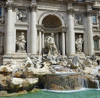 Trevi fountain
