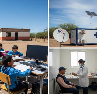 Impacto inicial: Electrificación de escuelas y centros comunitarios