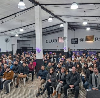 Acto de La Libertad Avanza en Villaguay, junio 2025