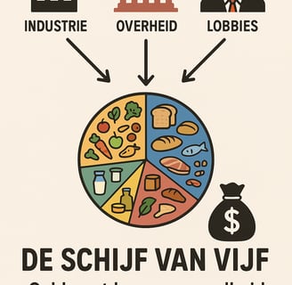 de schijf van 5 waar de verschillende belangen bij getoond worden