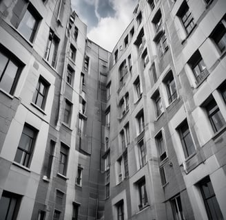 white concrete building