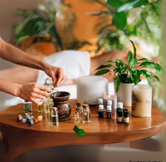 aromaterapia, dor, lombalgia, cefaléia, enxaqueca, ciclo feminino, infertilidade.
