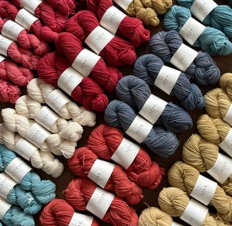 Front page photo of yarn