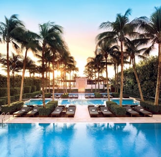 The Setai Hotel, Miami Beach, Florida. 5 star pet friendly hotel