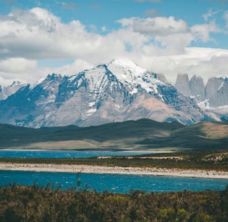 a view of patagonia