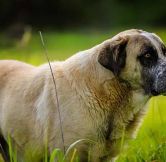 The Alentejo Mastiff, a dog
