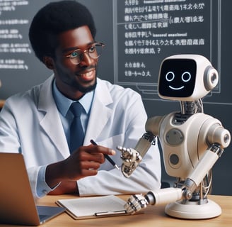 Humans and AI working together in the translation field