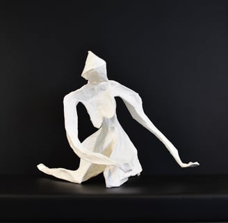 sculpture papier sète france