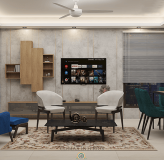 Climax Interior Residence Project Drawing Room View