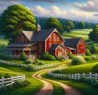 AI Generated Farmstead