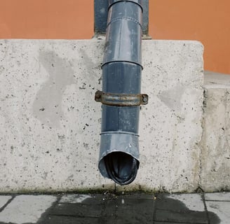 damaged pipe