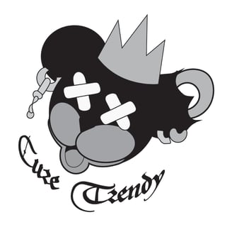 the cure trendy signature bear