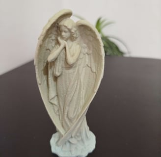 3D printed angel