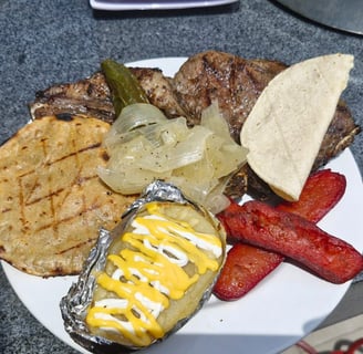 Servicio de parrillada