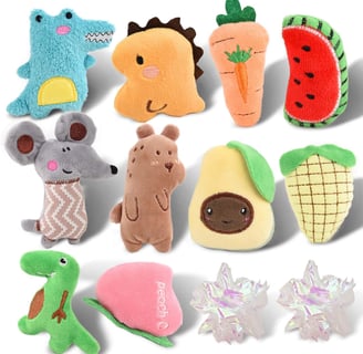 Peluches pour chat