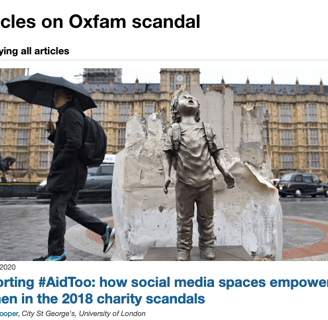 Oxfam scandal article