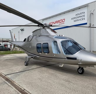 Agusta AW109 - light multi-role helicopter with 3,000 hours flight time available for purchase