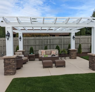 PERGOLA PAINTING MEDFORD OREGON