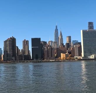 A view of the NYC skyline from Long Island City