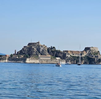 Old Fortress of Corfu Greece