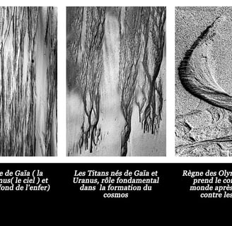 Cinq phases de la création du monde dans la mythologie grecque