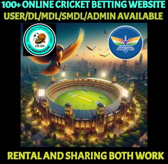 IPL 2025 CRICKET BETTING ID /MASTER ID / SUPER MASTER ID /SUB-ADMIN/ADMIN ID /AGENT ID/PANEL ID AVAI