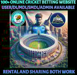 IPL 2025 CRICKET BETTING ID /MASTER ID / SUPER MASTER ID /SUB-ADMIN/ADMIN ID /AGENT ID/PANEL ID AVAI