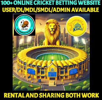 IPL 2025 CRICKET BETTING ID /MASTER ID / SUPER MASTER ID /SUB-ADMIN/ADMIN ID /AGENT ID/PANEL ID AVAI