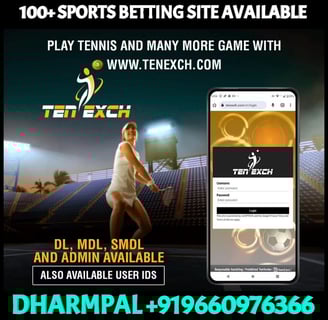 ONLINE CRICKET BETTING ID AVAILABLE DL MDL SMDL MASTER ID SUPER MASTER ID ADMIN ID AVAILABLE