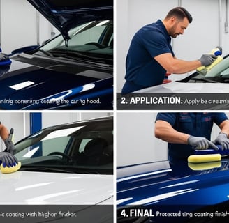 steps involved in ceramic coating