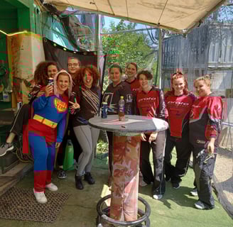 Polterei Event auf unserem Spielfeld