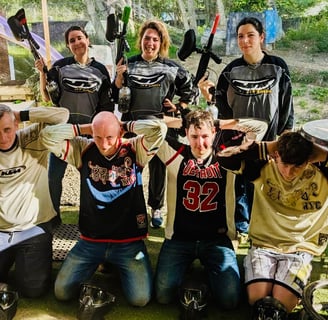 Landjugend Event auf unserem Paintball Spielfeld