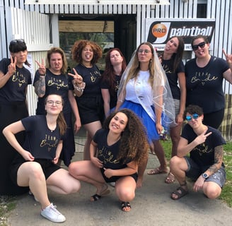Polterei Event auf unserem Spielfeld