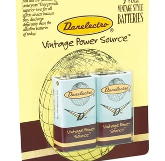 Danelectro 2D9V 9V Batteries (2 Pack)