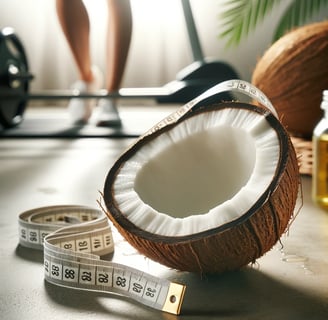 a coconut fruit juice is a great way to get ridding up your workout