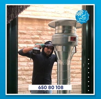 تركيب شفاطات ومداخن