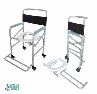 Cadeira Higiênica Dobrável Plus D40