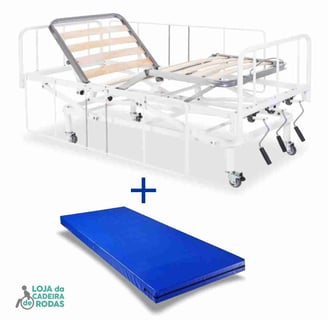 Cama Hospitalar Manual 3 Movimentos - Pilati