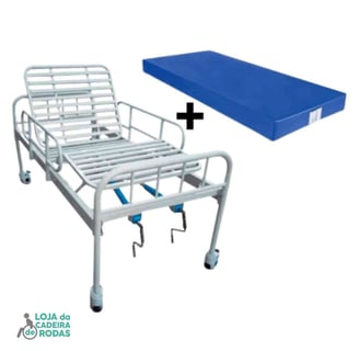 Cama Hospitalar Manual 2 Movimentos DX2 - Dellamed 