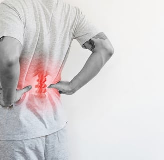 Back pain, strain, stretch, stiff, aching, walk, shooting, sharp, move, pop, tight