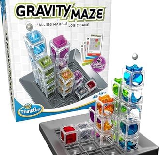 ThinkFun Gravity Maze Marble Run Brain Game and STEM Toy