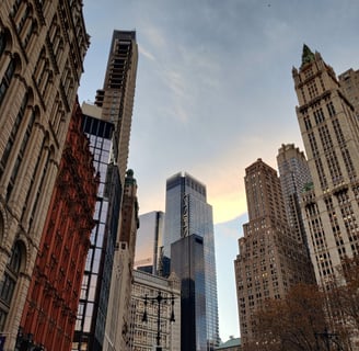 New York Downtown Skyline 