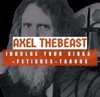 a banner for Axel TheBeast website