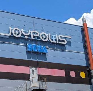 SEGA Joypolis indoor theme park with VR Experience