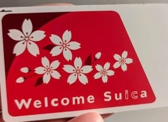 The Welcome Suica card
