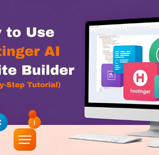 How to use hostinger ai website builder