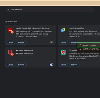 chrome extension
