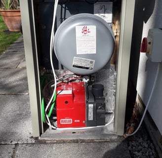 Oil boiler servicing Kings Nympton
